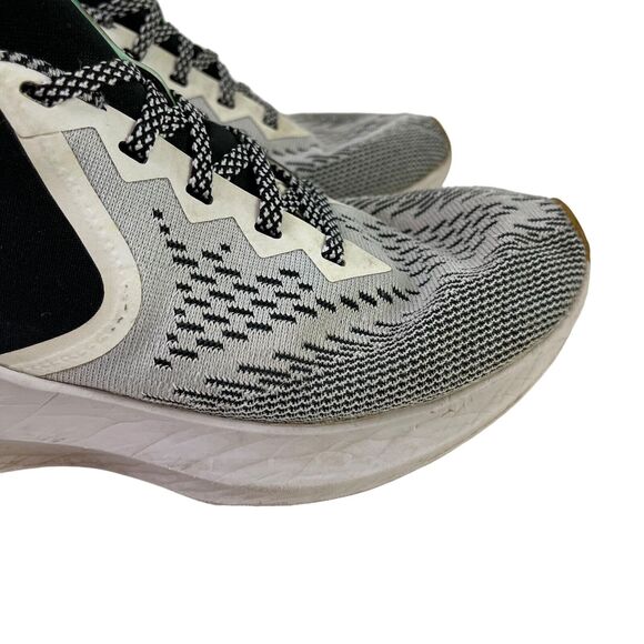 Nike Mens BQ9261-001 Zoom Winflo Black White Running Sneakers Lace Up Shoes 7.5 - Picture 13 of 16